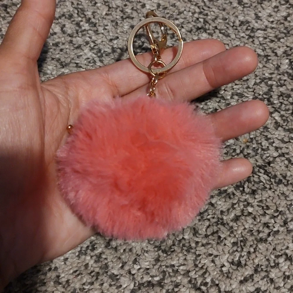 Owl Keychain with Gold Accents